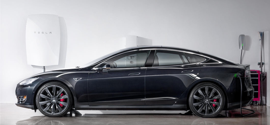 Tesla x2 батарея и машина