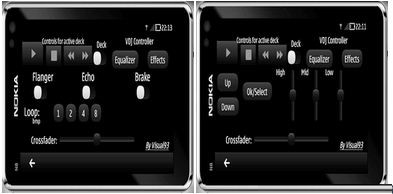 Virtual DJ Controller для смартфонов Nokia c поддержкой Qt