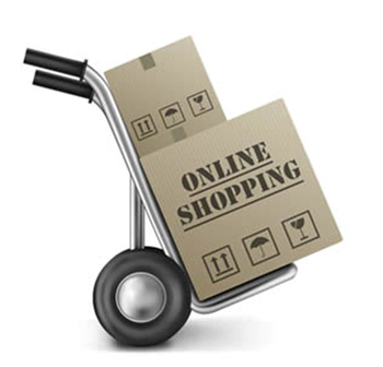 The frequent payment option for online trading is through charge cards, an atm card, internet banking