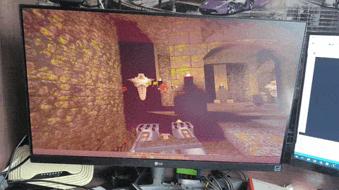 Гигагерцовый Vortex86 уже не вывозил Quake 1 в 1280x1024 даже под DOS! Гигагерцовый Vortex86 уже не вывозил Quake 1 в 1280x1024 даже под DOS!