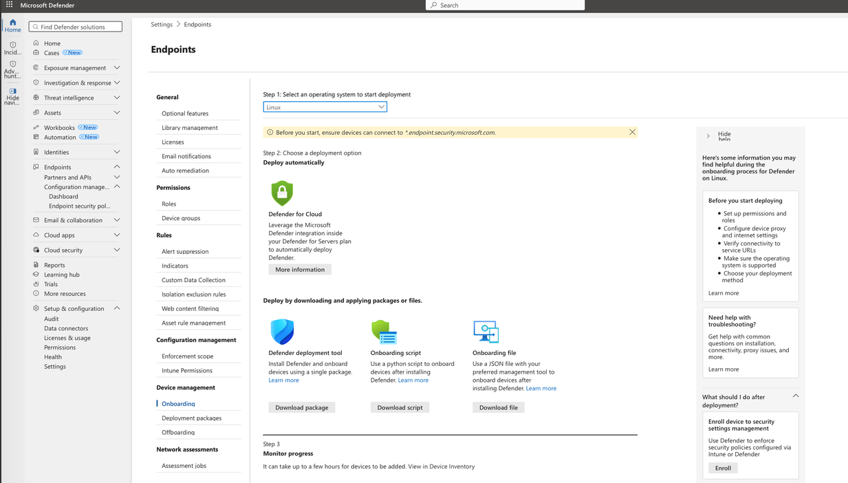 Microsoft анонсировала выпуск Microsoft Defender для десктопных версий Linux