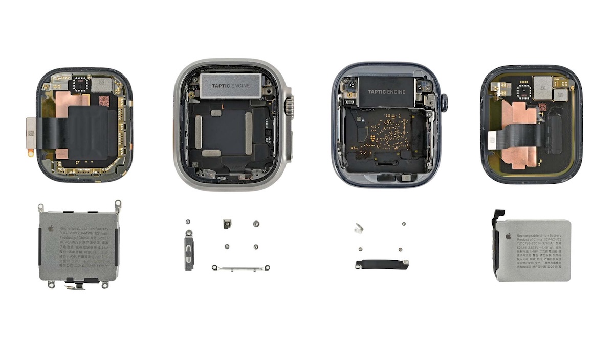 В iFixit разобрали Apple Watch Series 12 и Apple Watch Ultra 4
