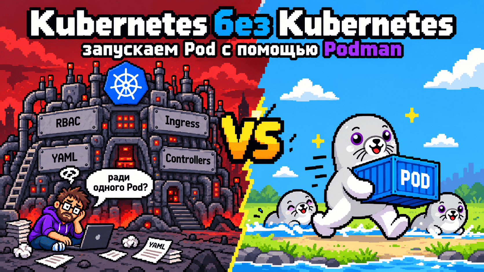 Kubernetes без Kubernetes: запускаем Pod с помощью Podman