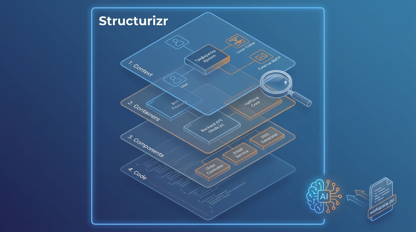 Борьба с ИИ-спагетти: C4 + Structurizr