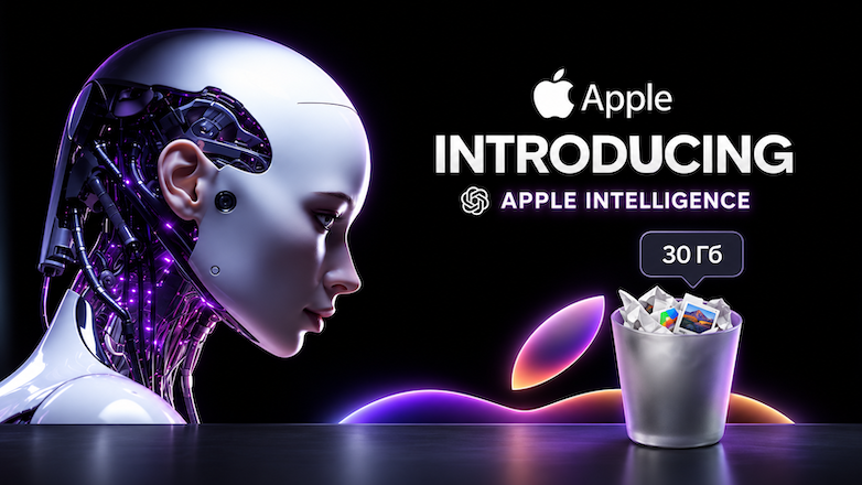 Apple Intelligence. Минус 30 гигабайт во имя будущего (которое мы не просили устанавливать)
