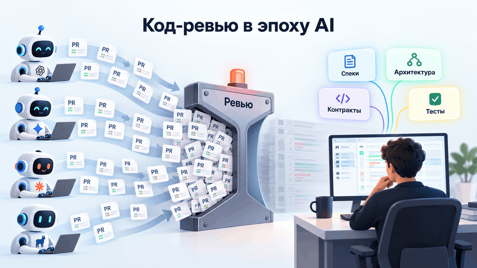 Код-ревью в эпоху ИИ: как агенты меняют проверку кода