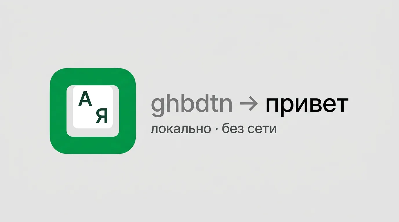 Зябра: как я поймал Карамбу на выходе в интернет и написал свой офлайн-переключатель раскладки