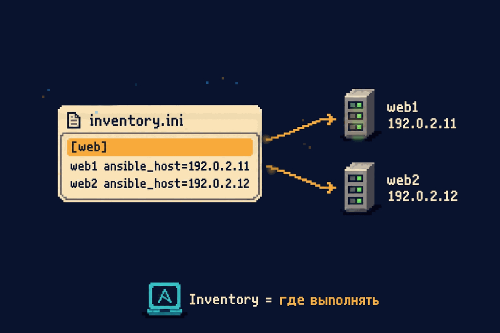 Картинка 4 - Группа серверов в Inventory
