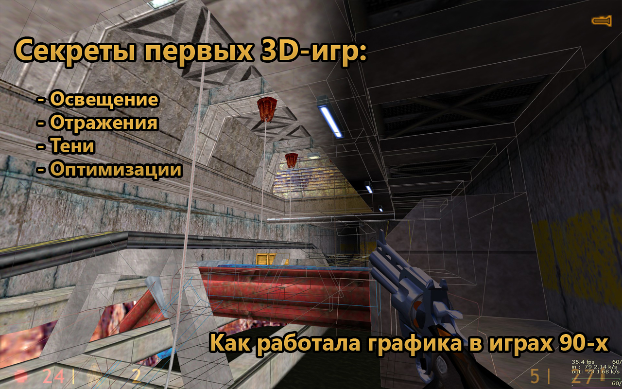 Секреты первых 3D-игр: как работала графика в тайтлах 90-х
