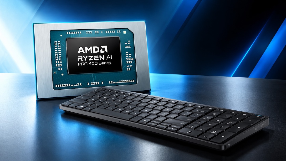 HP запустила продажи EliteBoard G2a — компьютера, встроенного в корпус полноразмерной клавиатуры