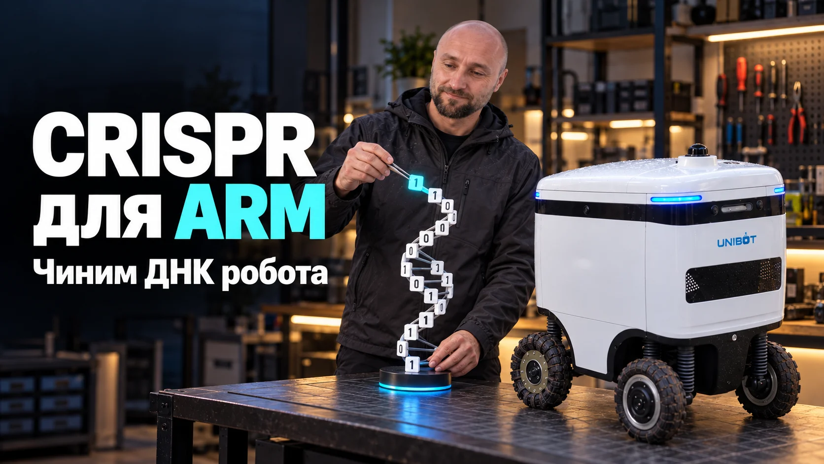 CRISPR для ARM: чиним ДНК робота