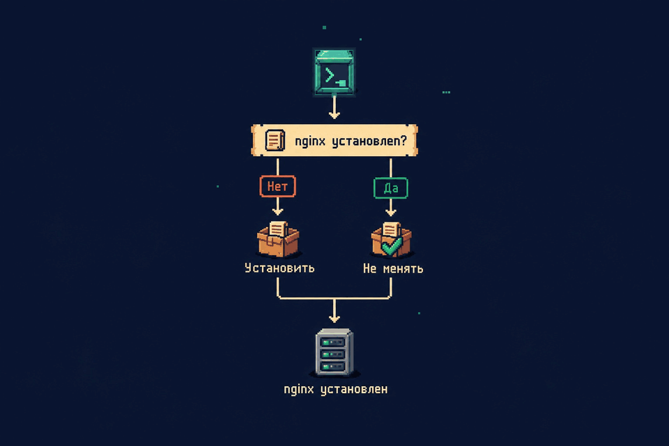 Картинка 2 - Проверка состояния пакета nginx