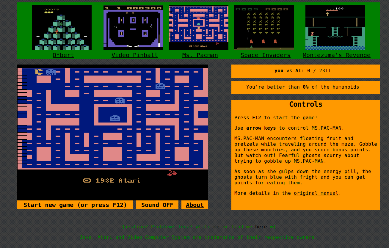 Сбор данных Atari 2600 для обучения с подкреплением