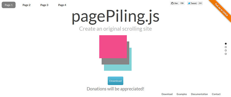 Pagepiling.js 