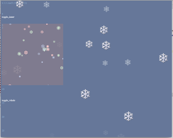 Простой снег на сайт на JavaScript