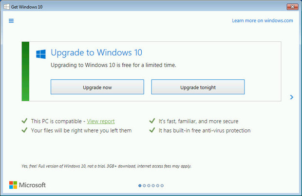 Обновление до Windows 10 в 2018 году, требования к компьютеру
