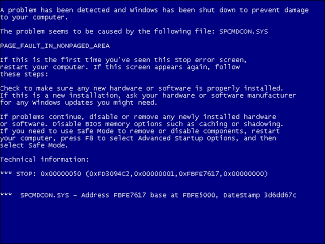 Синий экран смерти Windows 7: почему появился, как исправить
