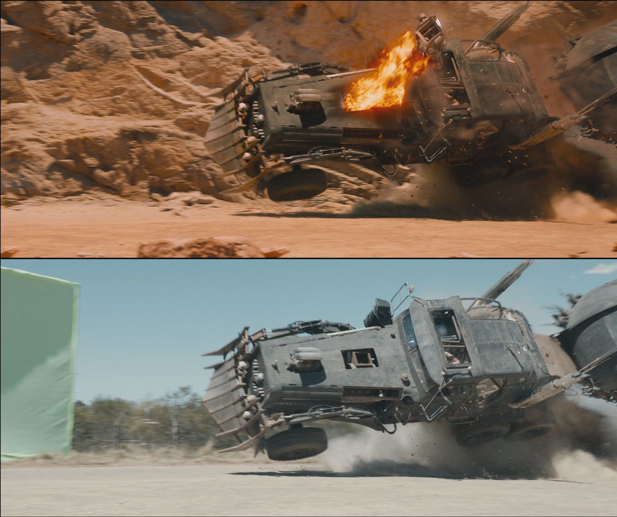 mad max fury road 4k upscale artifacts