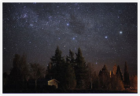 Ночная Неба Звезды Фото