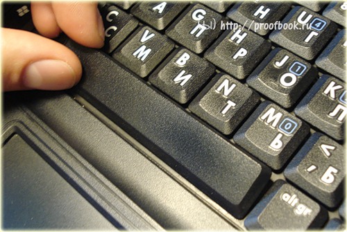 как починить клавишу на ноутбуке