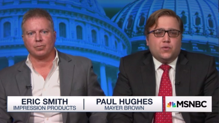 Eric Smith and lawyer Mayer Brown share their story on national television