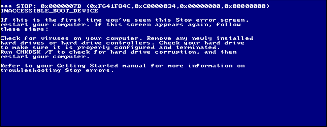 Синий экран смерти Windows 7: почему появился, как исправить