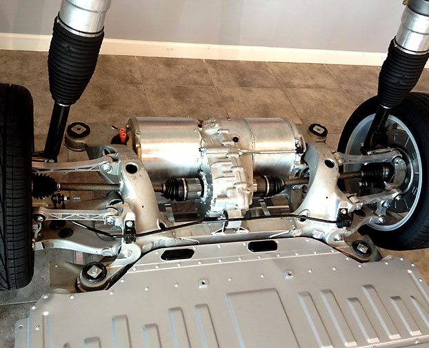 2013 tesla model s двигатель конструкция