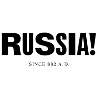The logo of the magazine "Russia!"