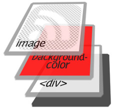 Как сделать RSS иконку любого цвета, используя одну картинку