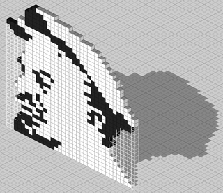 Ленин 3D-pixelart