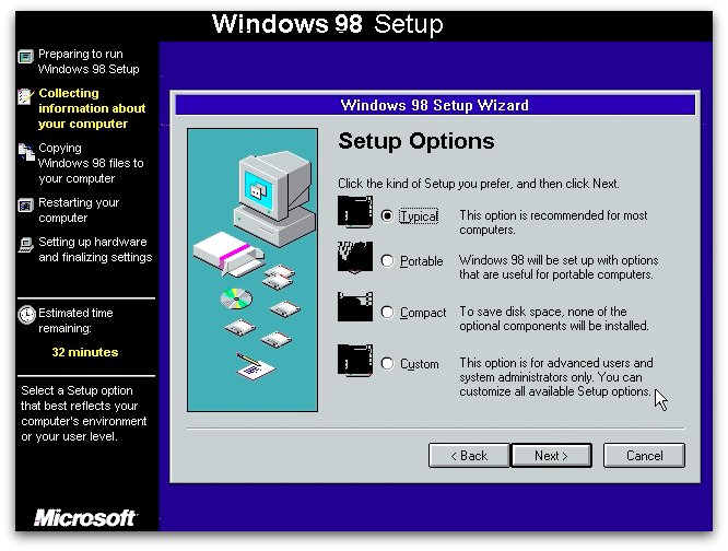 Why Windows 98&rsquo;s User Onboarding is&nbsp;Better Than Yours