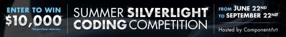 ComponentArt Silverlightコーディングコンテスト