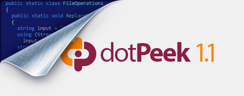 dotPeek 1.1: бесплатный .NET-декомпилятор от компании JetBrains