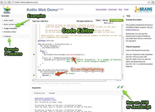 Kotlin web demo