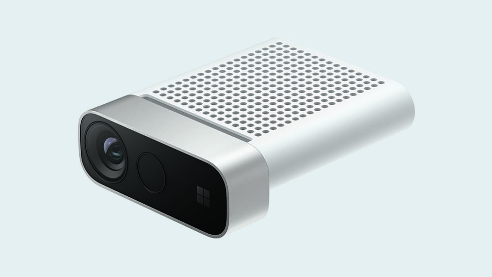Azure Kinect DK es un kit de desarrollo con sensores avanzados de IA para trabajar con la visión por computadora y el reconocimiento de voz.
