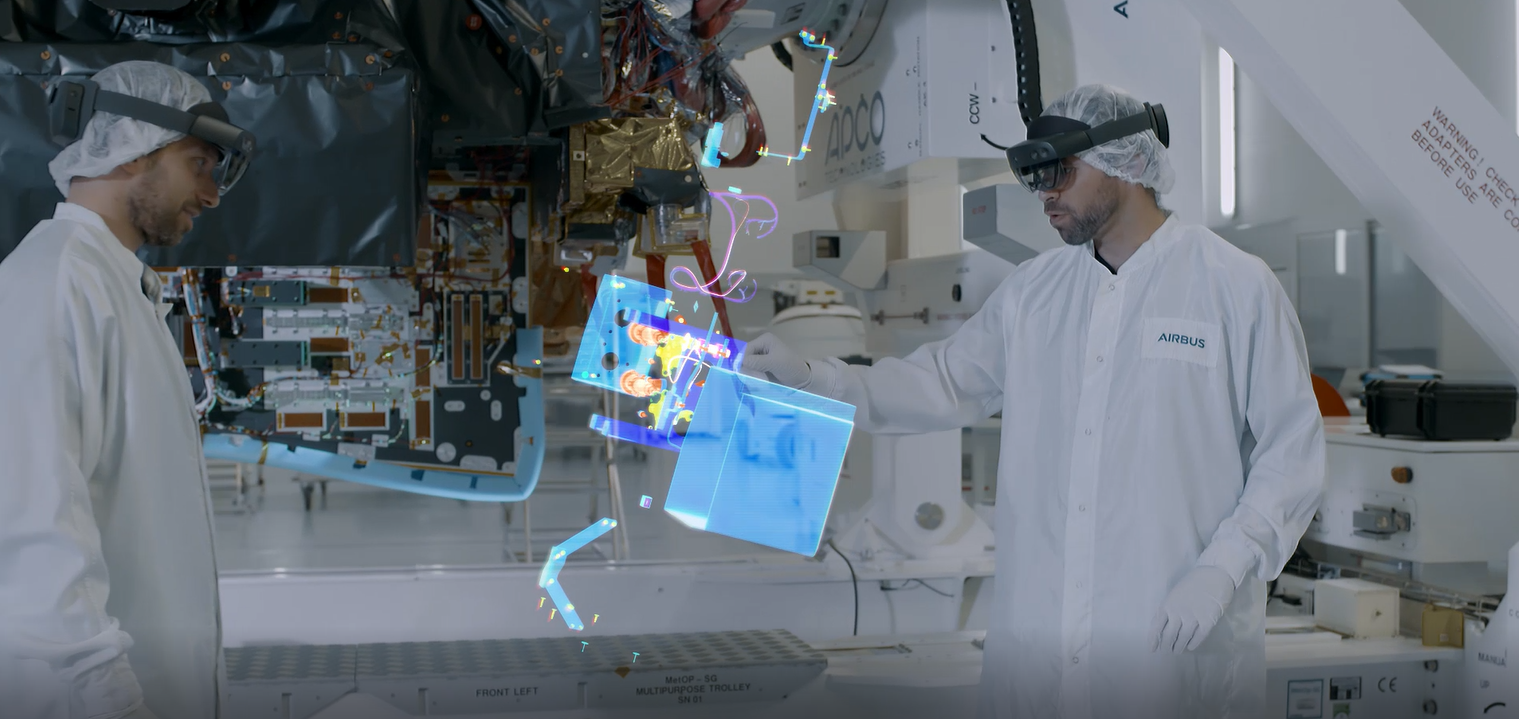 Hololens 2 helps Airbus engineers speed up their product availability test for mass production by 80%.