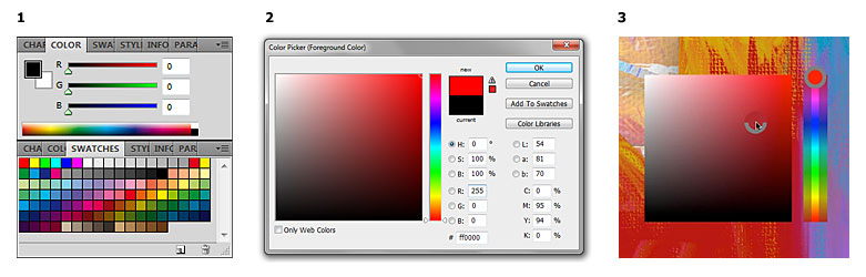 Средства для работы с цветом в Adobe Photoshop