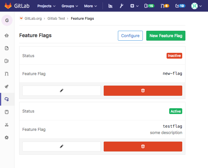 Create and toggle feature flags for your applications (alpha)