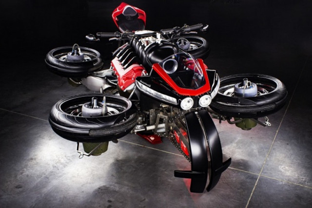 La Moto Volante Motocicleta Voladora