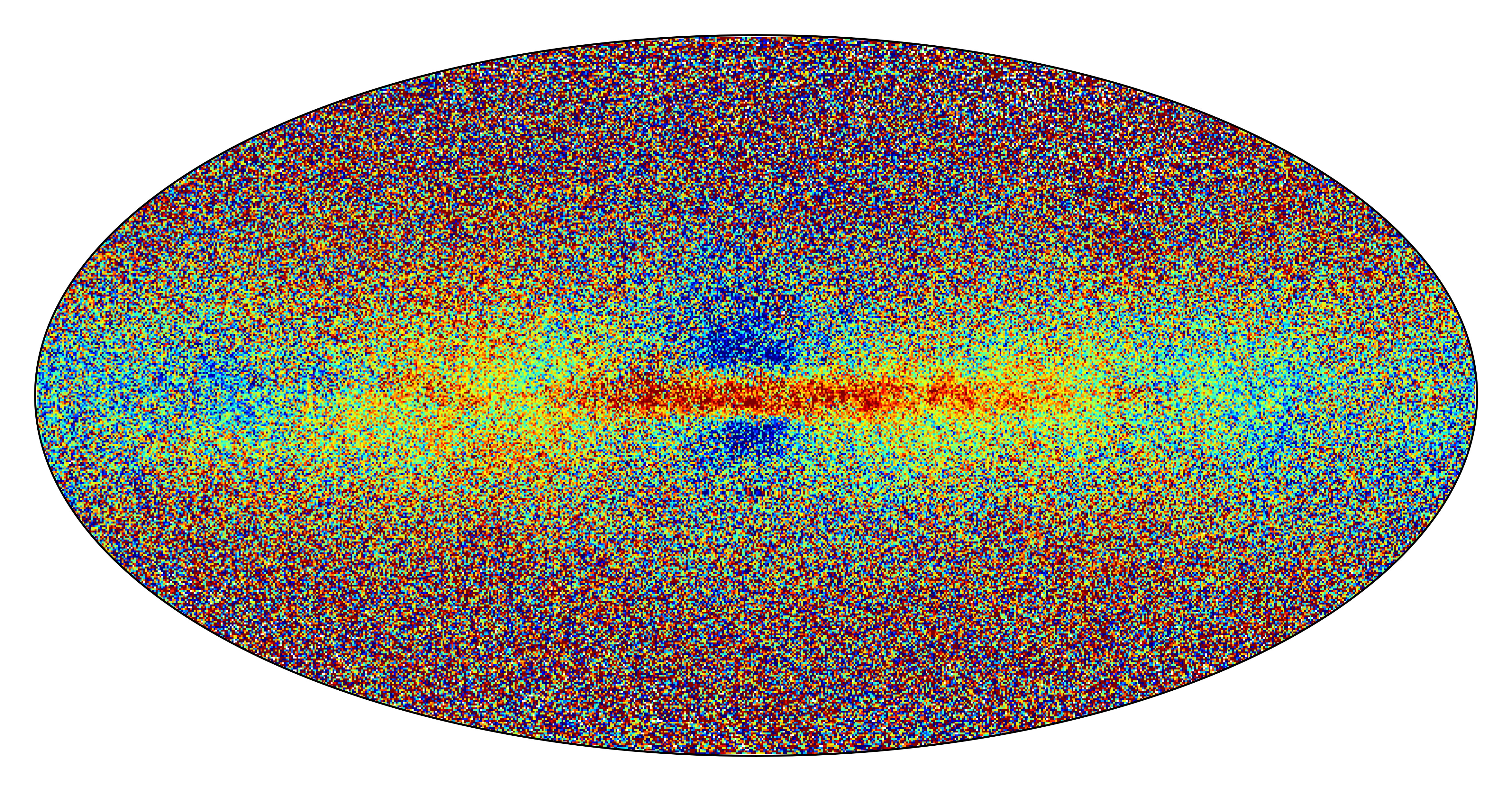  На этой цветной карте представлены данные о содержании тяжёлых элементов в более чем 6 миллионах звёзд в пределах Млечного Пути. Звёзды красного, оранжевого и жёлтого цветов достаточно богаты тяжёлыми элементами, чтобы иметь планеты; звёзды зелёного и голубого цветов лишь изредка имеют планеты, а звёзды голубого и фиолетового цветов не имеют вокруг себя планет. Обратите внимание, что центральная плоскость галактического диска, простирающаяся до самого галактического ядра, потенциально пригодна для обитания и там есть каменистые планеты.