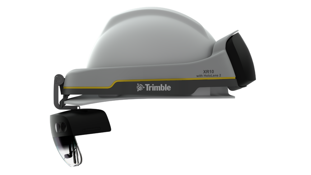 Trimble XR10 con HoloLens 2 es el primer dispositivo creado como parte del Programa de personalización HoloLens de Microsoft.