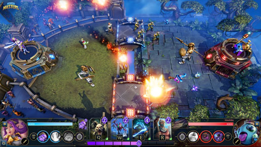 Captura de pantalla del juego Minion Masters