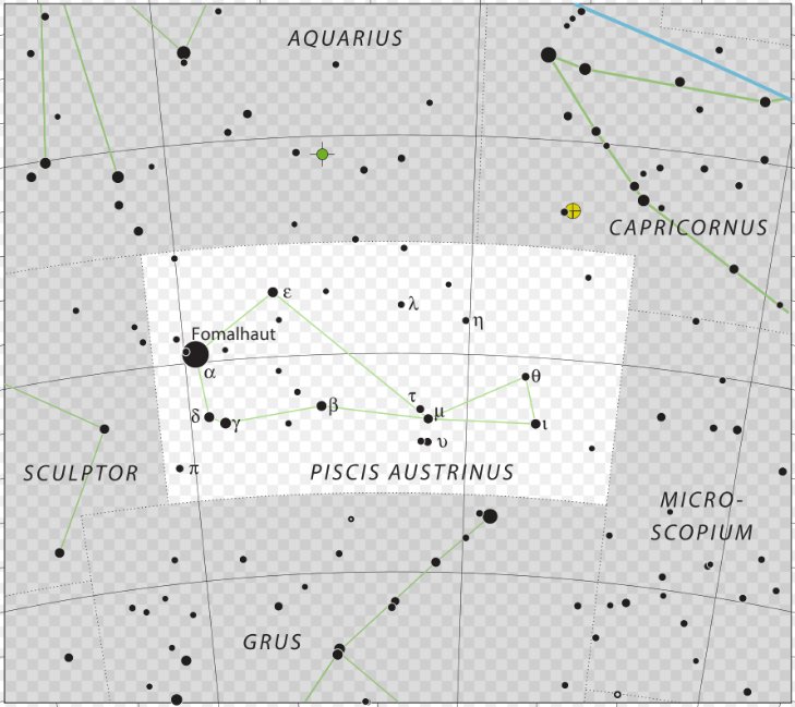 Фомальгаут — самая яркая звезда в созвездии Южной