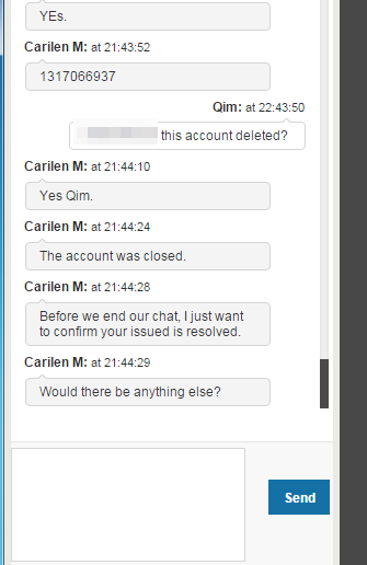 skype chat support