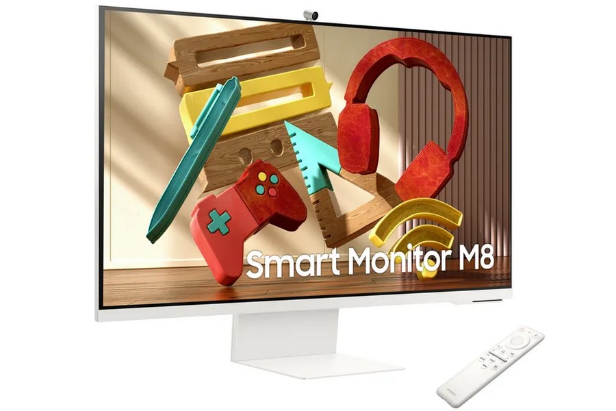 Samsung представила 4K-монитор Smart Monitor M8 с функциями Smart TV