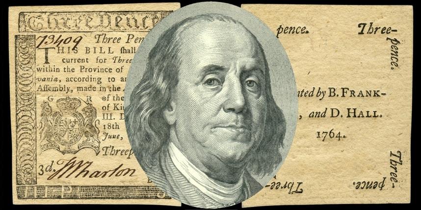 Культовый портрет Бенджамина Франклина