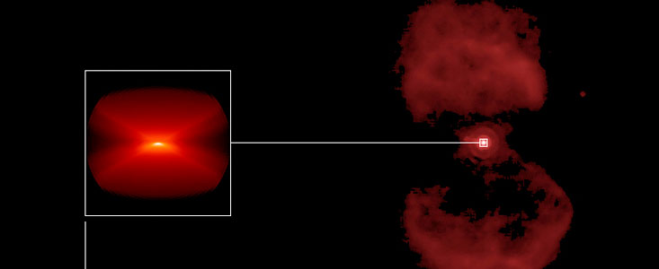 Интерферометр VLT исследует центральную часть туманности "Муравей" и обнаруживает силикатно-пылевой диск вокруг звезды  