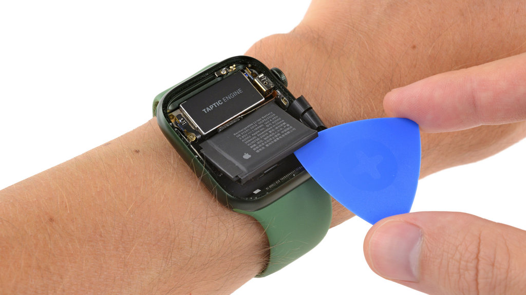 iFixit: Apple Watch Series 7 получили 6 баллов из 10 по шкале ремонтопригодности