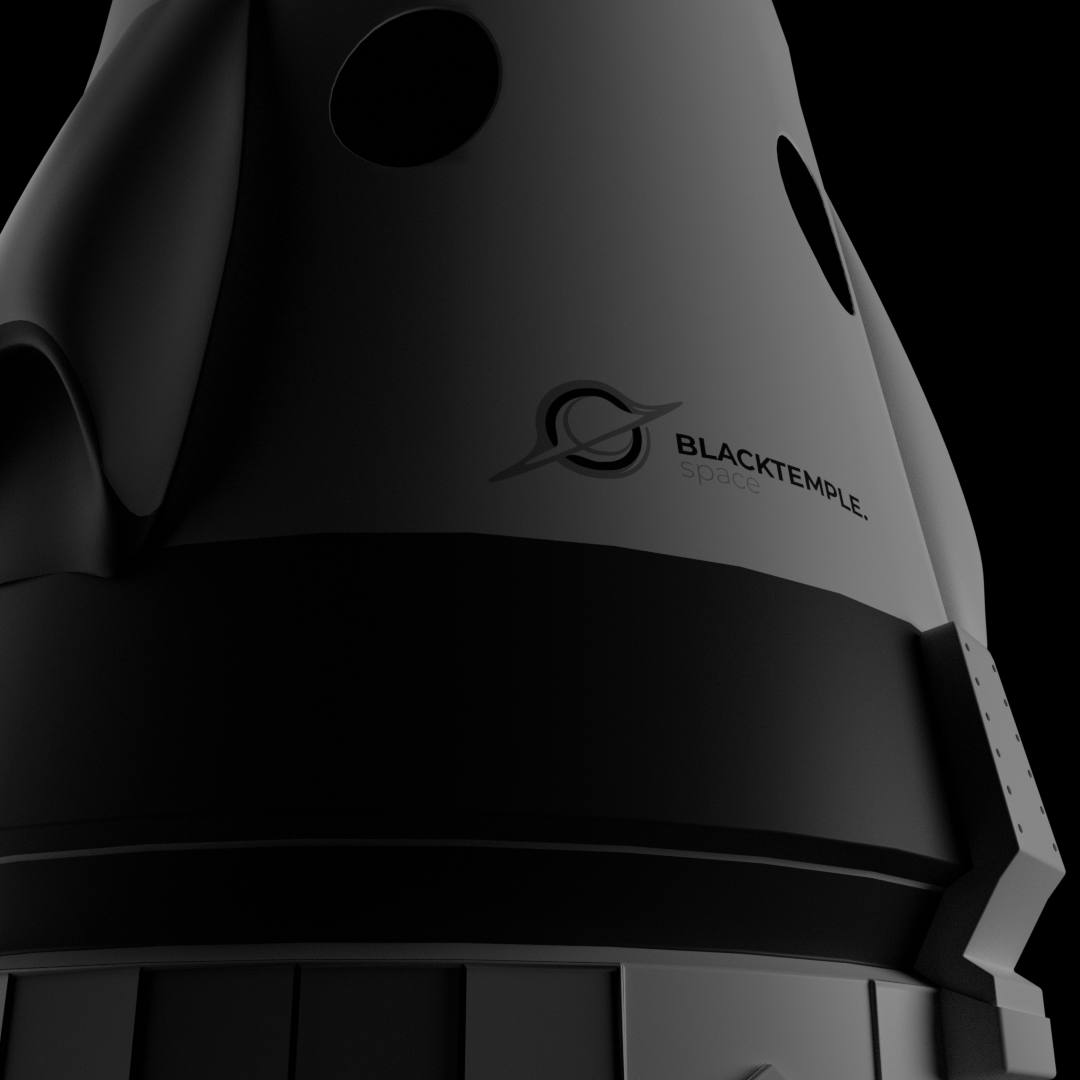 Наша ракета с логотипом БлекТемпл