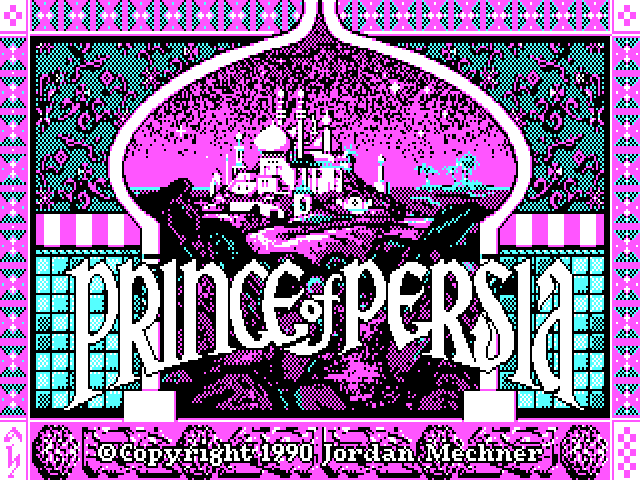 Принц Персии (1990) в графическом режиме 320х200